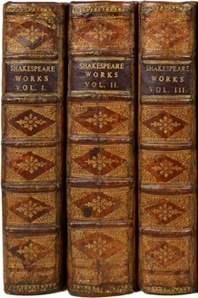 The Works of Mr. William Shakespear in Six Volumes edited by Alexander Pope